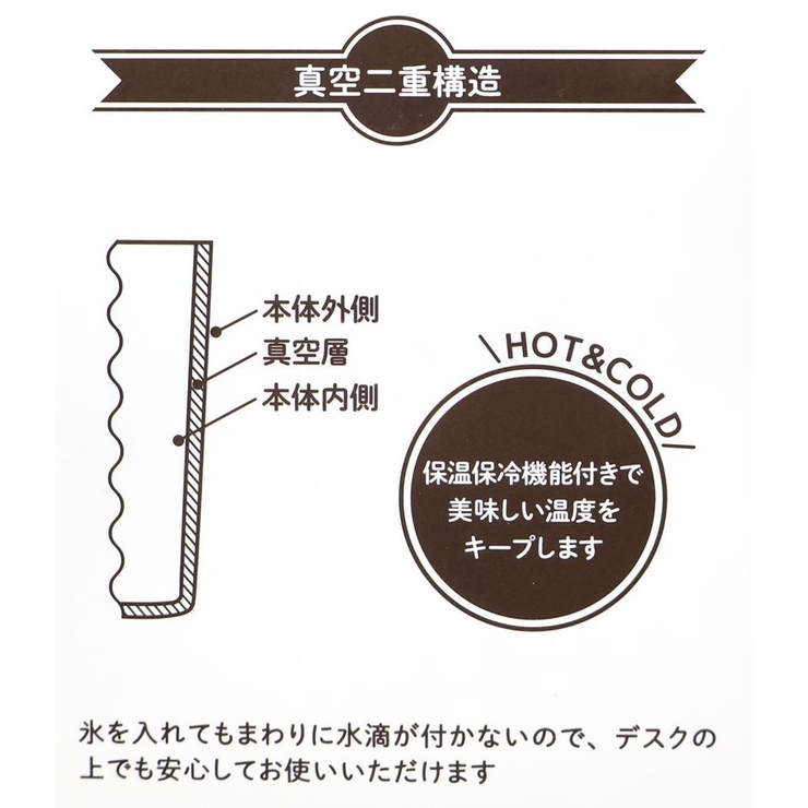 コウペンちゃん 保温保冷コップ 2WAY真空二重タンブラーM | cinemacollection | 詳細画像5 