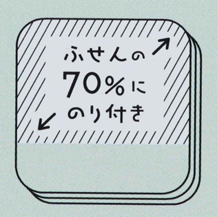 トコロコムギ 付箋 しっかり貼れるピタふせんM | cinemacollection | 詳細画像2 