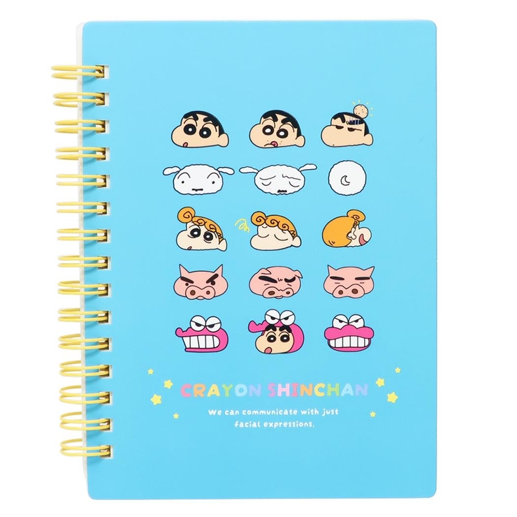 クレヨンしんちゃん 方眼ノート ちゅるっとA6リングノート | cinemacollection | 詳細画像1 