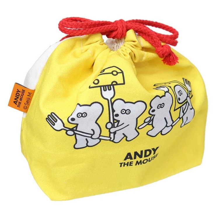 ねずみのANDY お弁当巾着 ランチ巾着 | cinemacollection | 詳細画像2 