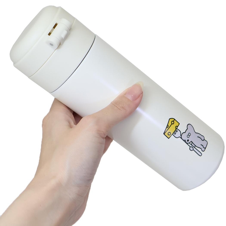 ねずみのANDY 保温保冷水筒 ワンタッチステンレスボトル | cinemacollection | 詳細画像2 