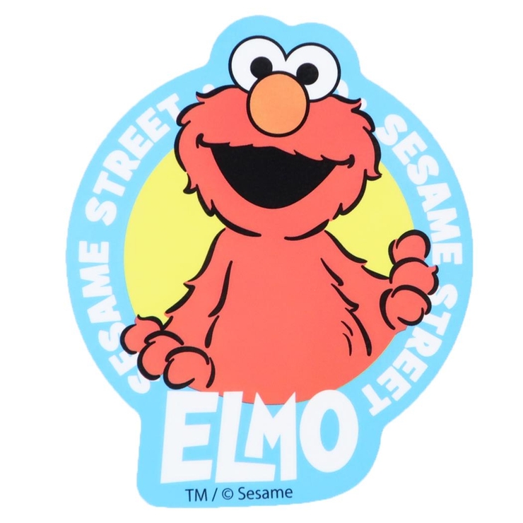 セサミストリート ダイカットシール キャラクターステッカー | cinemacollection | 詳細画像1 
