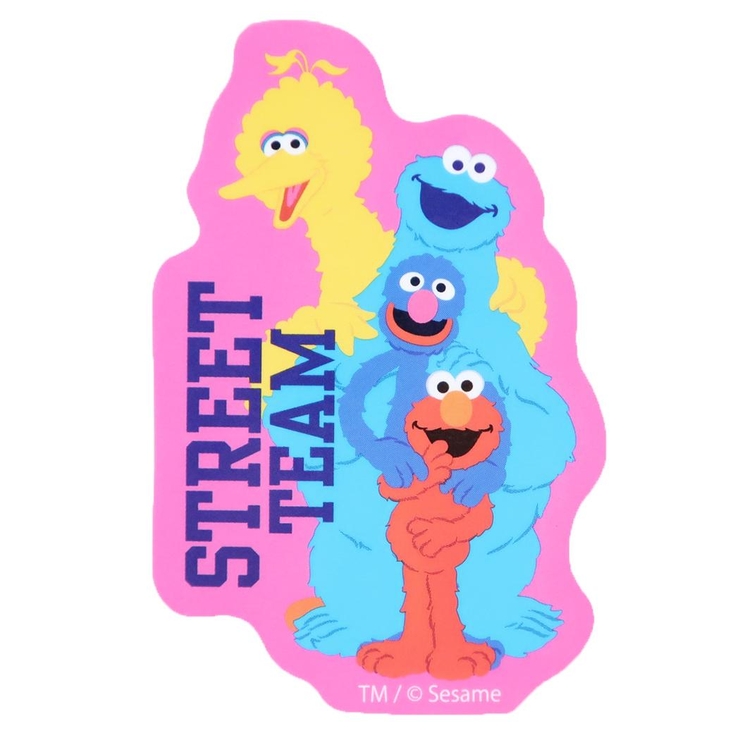 セサミストリート ダイカットシール キャラクターステッカー | cinemacollection | 詳細画像1 