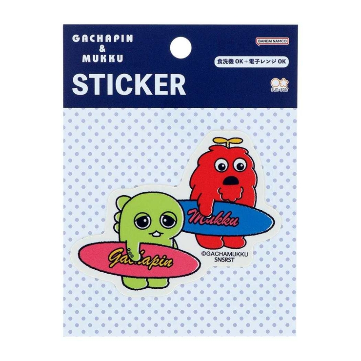 ガチャピン＆ムック ダイカットシール ダイカットステッカー | cinemacollection | 詳細画像1 