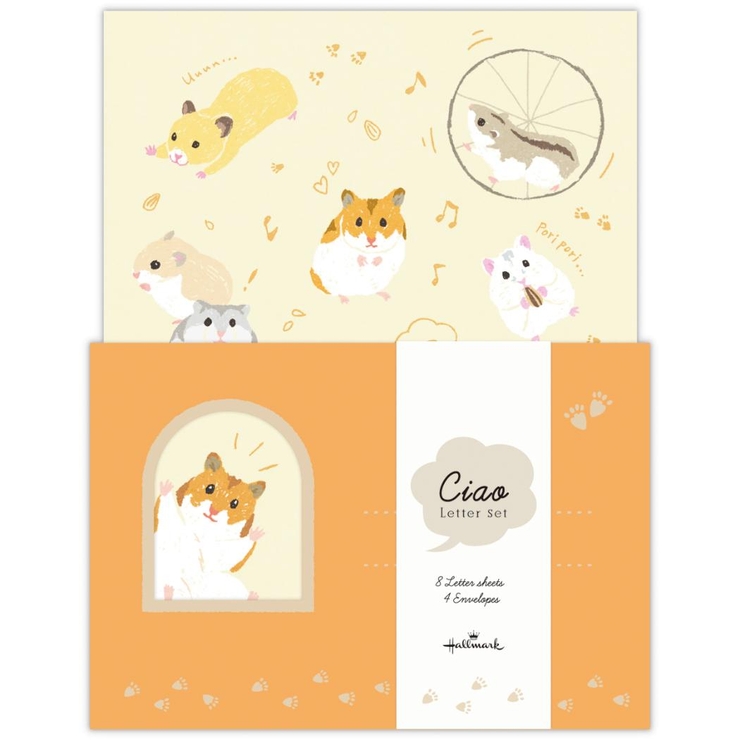 手紙セット レターセット Ciaoハムスター | cinemacollection | 詳細画像2 