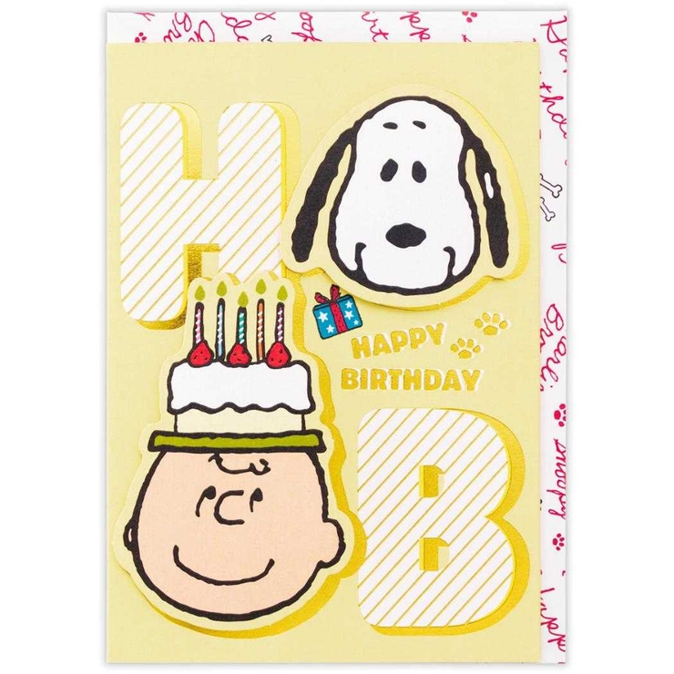 スヌーピー グリーティングカード 誕生日お祝い | cinemacollection | 詳細画像2 