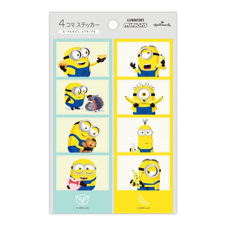 ミニオンズ ダイカットシール 4コマステッカー | cinemacollection | 詳細画像1 