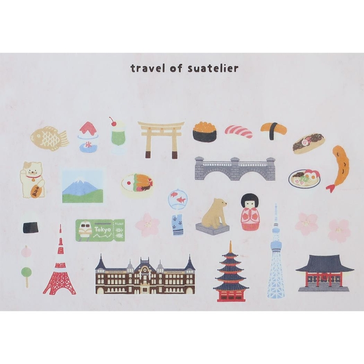 ダイカットシール スワテリエステッカー Tokyo | cinemacollection | 詳細画像3 