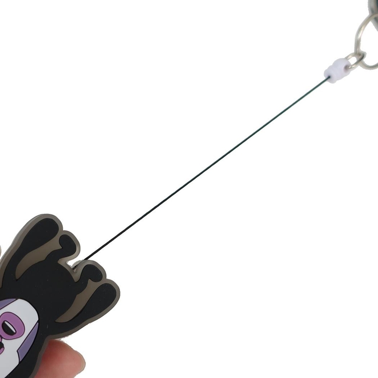 こびとづかん キーリング ラバーリールキーホルダー | cinemacollection | 詳細画像3 