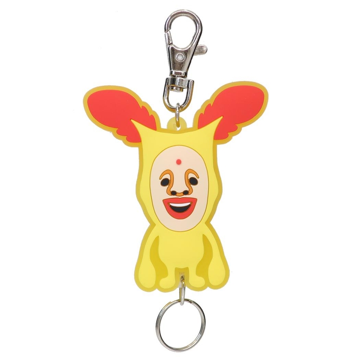 こびとづかん キーリング ラバーリールキーホルダー | cinemacollection | 詳細画像1 