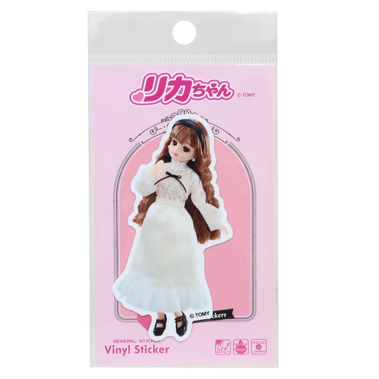 リカちゃん ダイカットシール ダイカットビニールステッカー | cinemacollection | 詳細画像1 