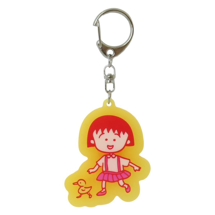 ちびまる子ちゃん キーリング 蓄光アクリルキーホルダー | cinemacollection | 詳細画像1 