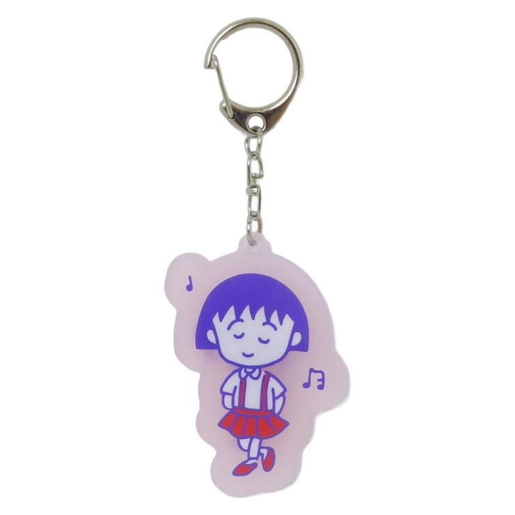 ちびまる子ちゃん キーリング 蓄光アクリルキーホルダー | cinemacollection | 詳細画像1 