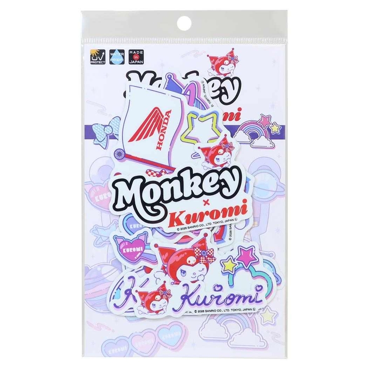 Monkeyxクロミ ダイカットシール デコレーションステッカー | cinemacollection | 詳細画像1 