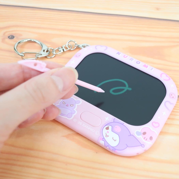 クロミ キーリング ミニデジタルメモパッドキーホルダー 電子メモ サンリオ  | cinemacollection | 詳細画像3 