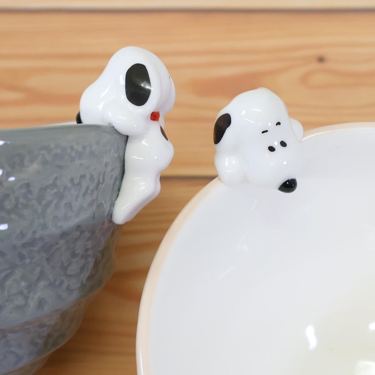 スヌーピー お茶碗 フィギュア付き茶碗 BE ピーナッツ マリモクラフト | cinemacollection | 詳細画像3 
