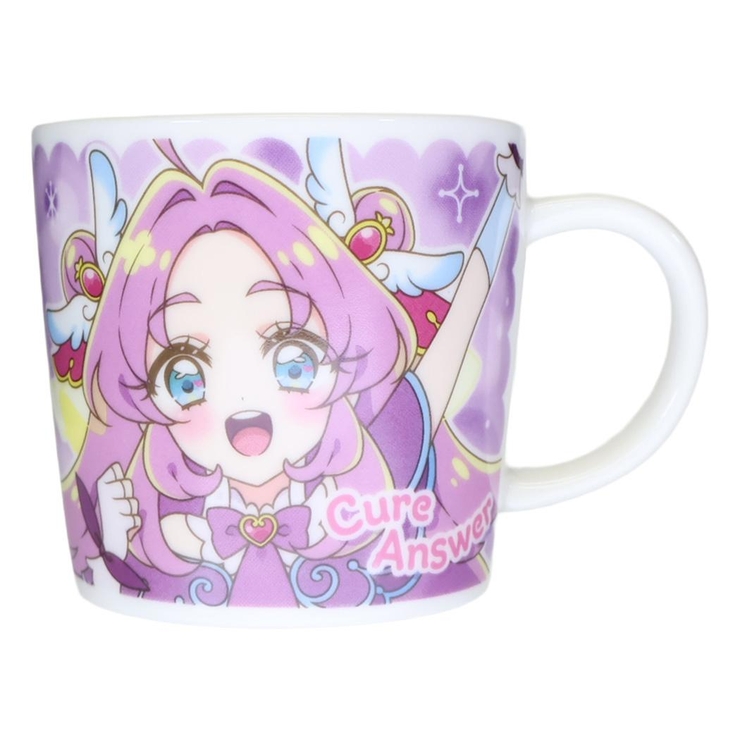 名探偵プリキュア！ キッズ食器 フェイスマグS キュアアンサー 金正陶器 | cinemacollection | 詳細画像1 