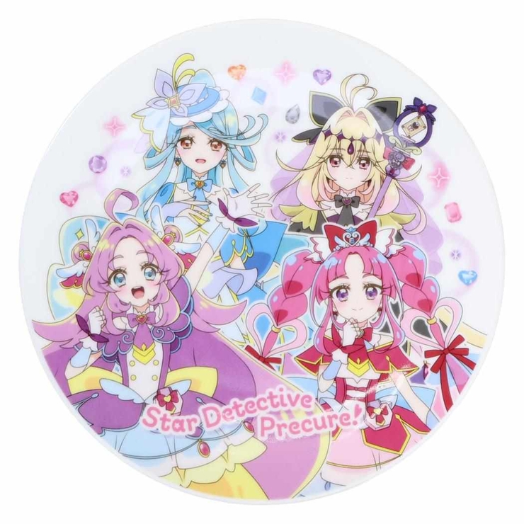 名探偵プリキュア！ 中皿 20cmプレート 金正陶器 | cinemacollection | 詳細画像1 