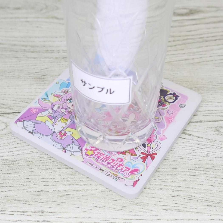 名探偵プリキュア！ テーブルウェア 角型陶製吸水コースター 金正陶器 | cinemacollection | 詳細画像3 