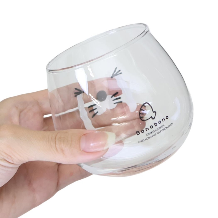 ぼのぼの ガラスコップ ゆらゆらタンブラー もうだめだ 金正陶器 | cinemacollection | 詳細画像2 