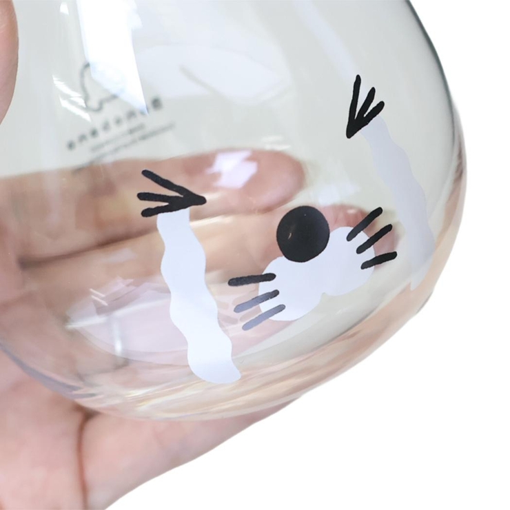 ぼのぼの ガラスコップ ゆらゆらタンブラー もうだめだ 金正陶器 | cinemacollection | 詳細画像3 