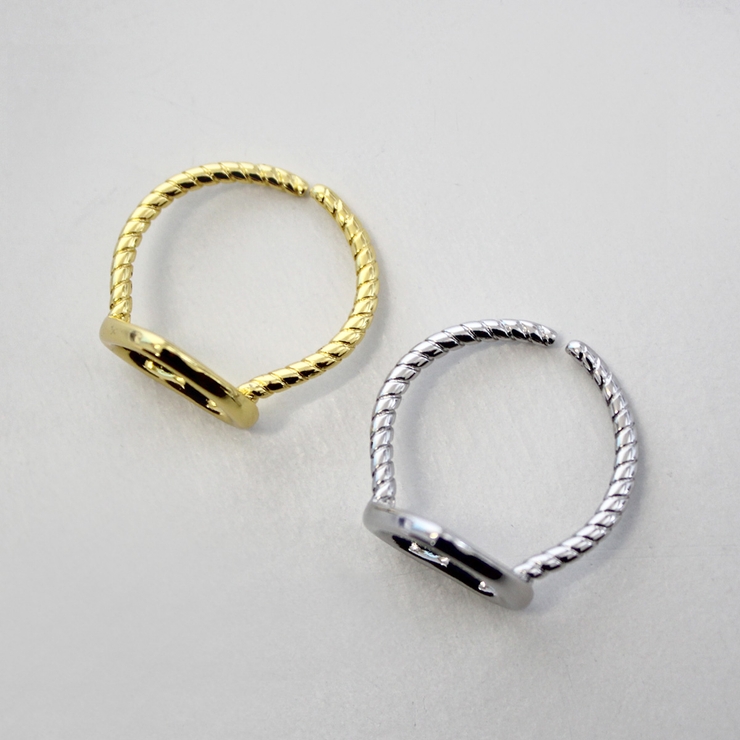 ハート モチーフ リング 一癖 シルバー ゴールド アクセサリー | SELECT LEVERY  | 詳細画像10 