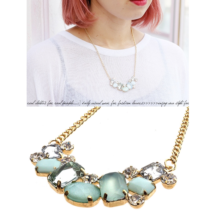 多形ミルキービジューデコラネックレス（ジュエリー アクセサリー | coca | 詳細画像2 