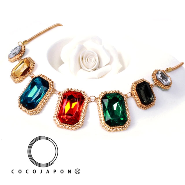 ビジュー ネックレス 多色 ビジュー ネックレス 多色 楽天市場】ネックレス ビジュー マルチ