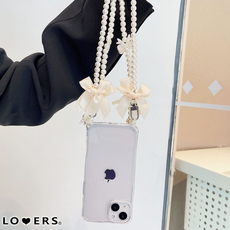 春新作 リボンパール ショルダーストラップ | LOVERS | 詳細画像1