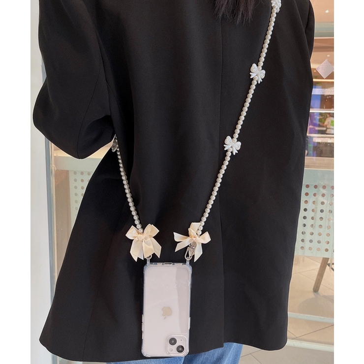 春新作 リボンパール ショルダーストラップ | LOVERS | 詳細画像5