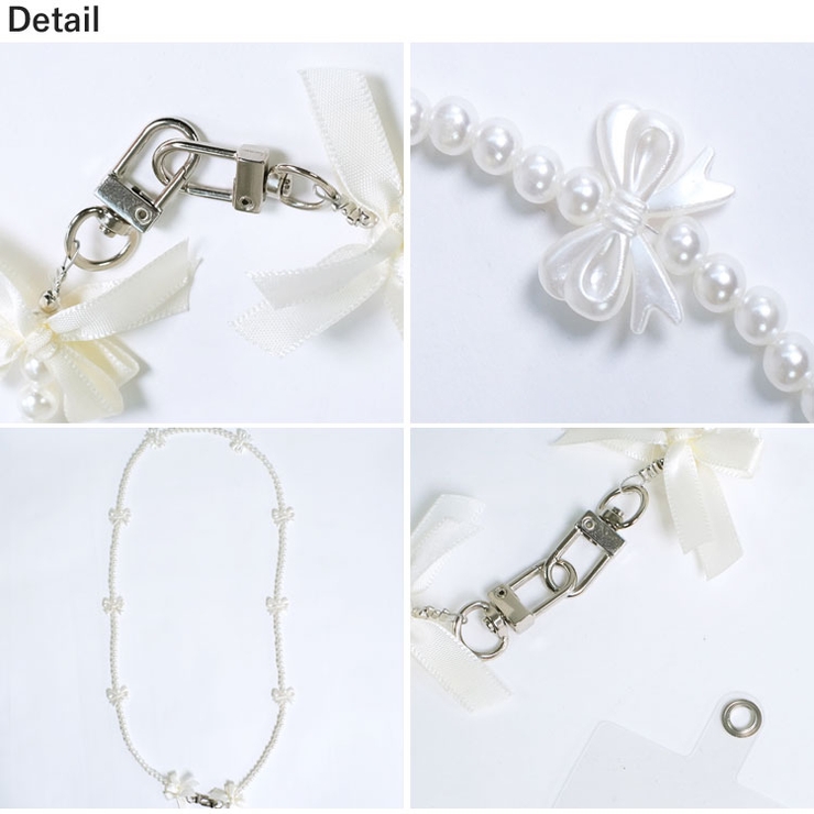 春新作 リボンパール ショルダーストラップ | LOVERS | 詳細画像16