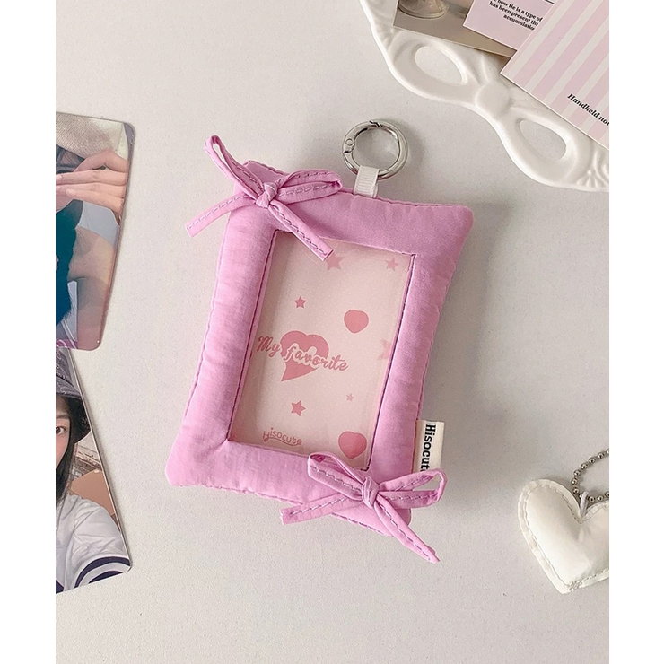 パープル | 冬新作 ダブルリボン クッション | LOVERS