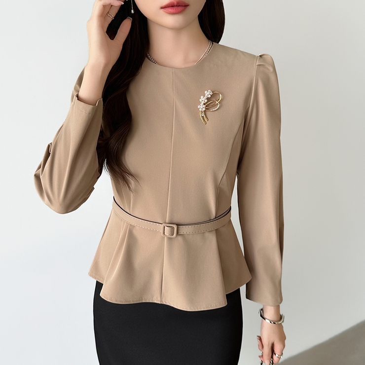 品よく映えるパールラインブローチ セレモニー ブローチ | COCOMOMO | 詳細画像2 