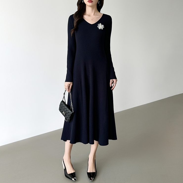 【選べる2デザイン】立体パールフラワーブローチ パールブローチ セレモニー | COCOMOMO | 詳細画像5 