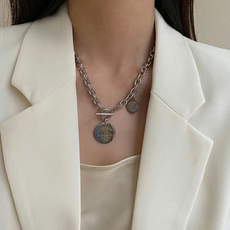 選べる4種類 ネックレス チェーン ジュエリー カジュアルアクセサリー