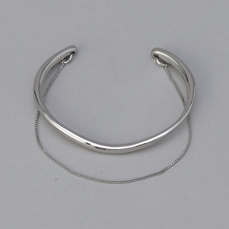 SILVER | チェーンレイヤーバングル | coen【women】