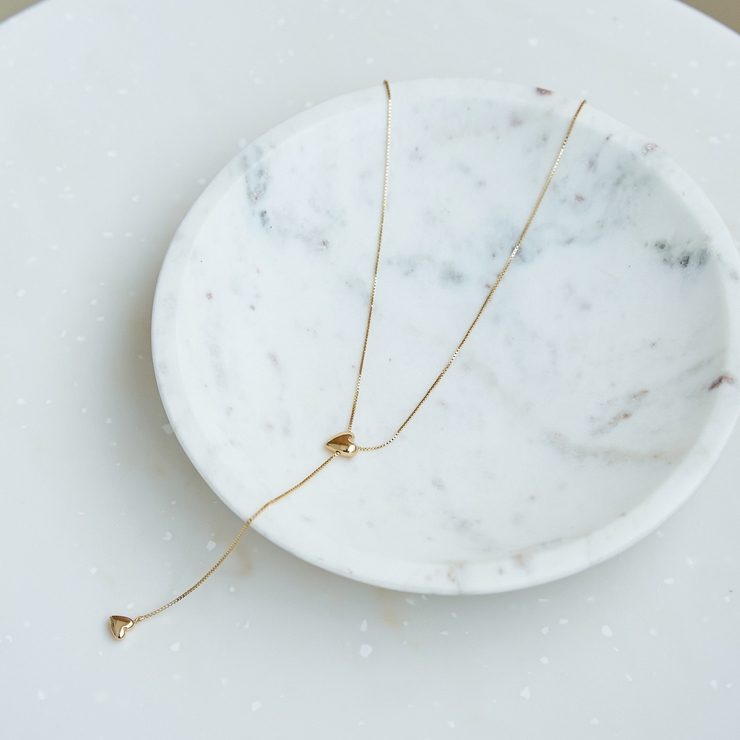 ハートモチーフスライドチェーンネックレス | coen【women】 | 詳細画像1 