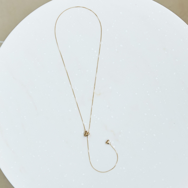 ハートモチーフスライドチェーンネックレス | coen【women】 | 詳細画像4 