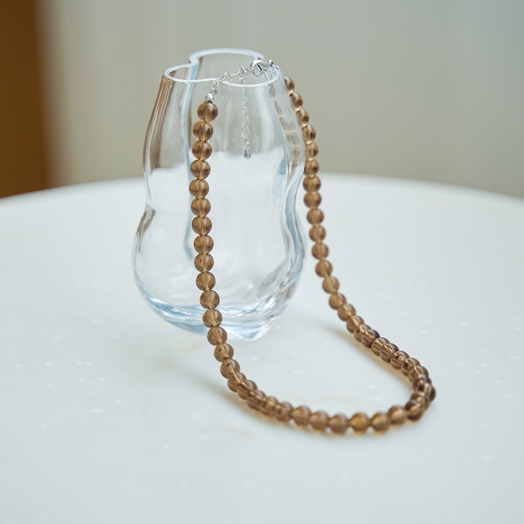 MD.BROWN | 8mmボールビーズネックレス | coen【women】