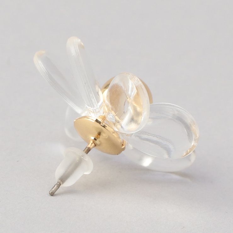 クリアフラワーピアス | coen【women】 | 詳細画像5 