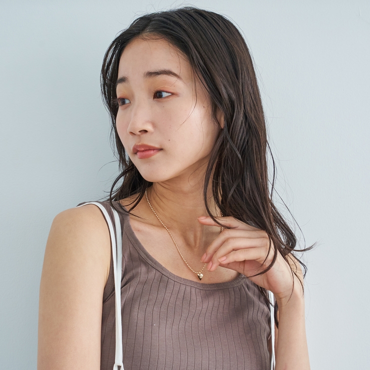 プチハートボールチェーンネックレス | coen【women】 | 詳細画像2 