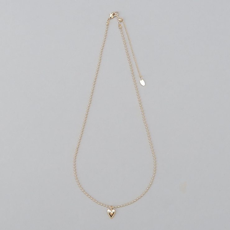 プチハートボールチェーンネックレス | coen【women】 | 詳細画像4 