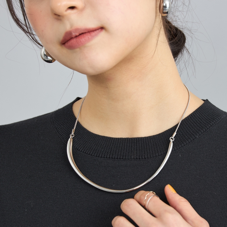 SILVER | 2WAYニュアンスネックカフネックレス | coen【women】