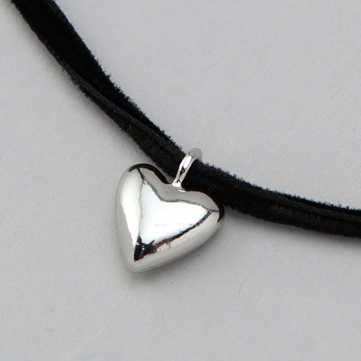 ハートモチーフベロアチョーカー | coen【women】 | 詳細画像9 