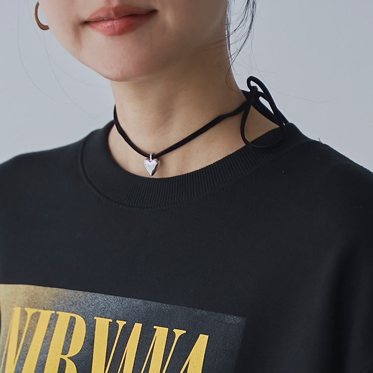 SILVER | ハートモチーフベロアチョーカー | coen【women】