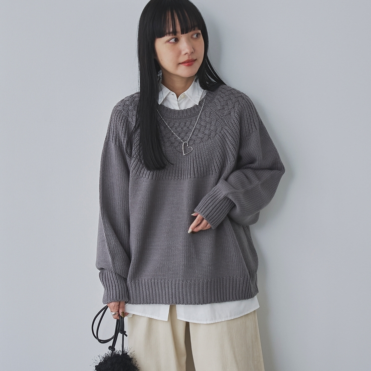 ロングチェーンハートモチーフネックレス | coen【women】 | 詳細画像5 