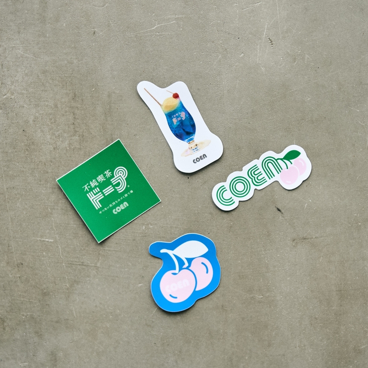 その他1 | 不純喫茶ドープ別注ステッカー4点セット | coen【women】