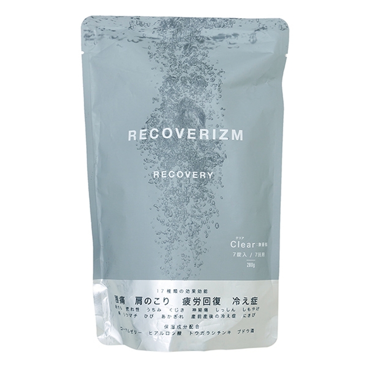 リカバリズム クリア Clear 7錠入り（7回用） 入浴剤  医薬部外品 | CosmeLand | 詳細画像1 