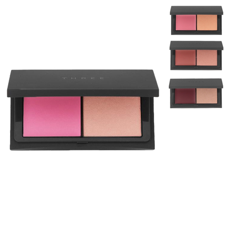 スリー THREE ブロウンアウェイ ブラッシュデュオ 3g チーク | CosmeLand | 詳細画像1 