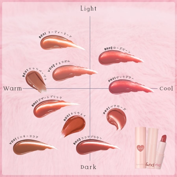 【&nd by rom&nd正規代理店】グラッシーバームティント  | COSME Re:MAKE | 詳細画像3 